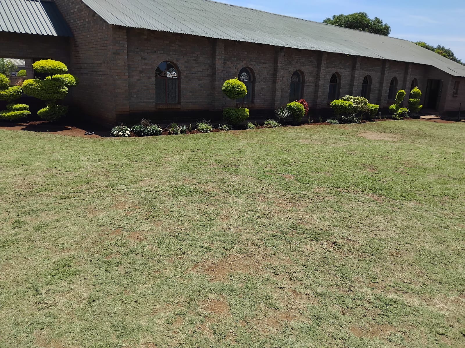 Landscaped garden
